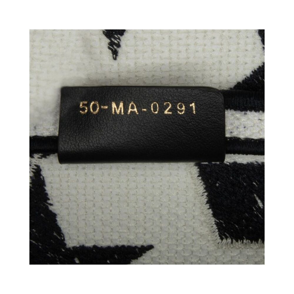 Pre Loved Dior Stars Embroidered Canvas Saddle Bag - Picture 8 of 8